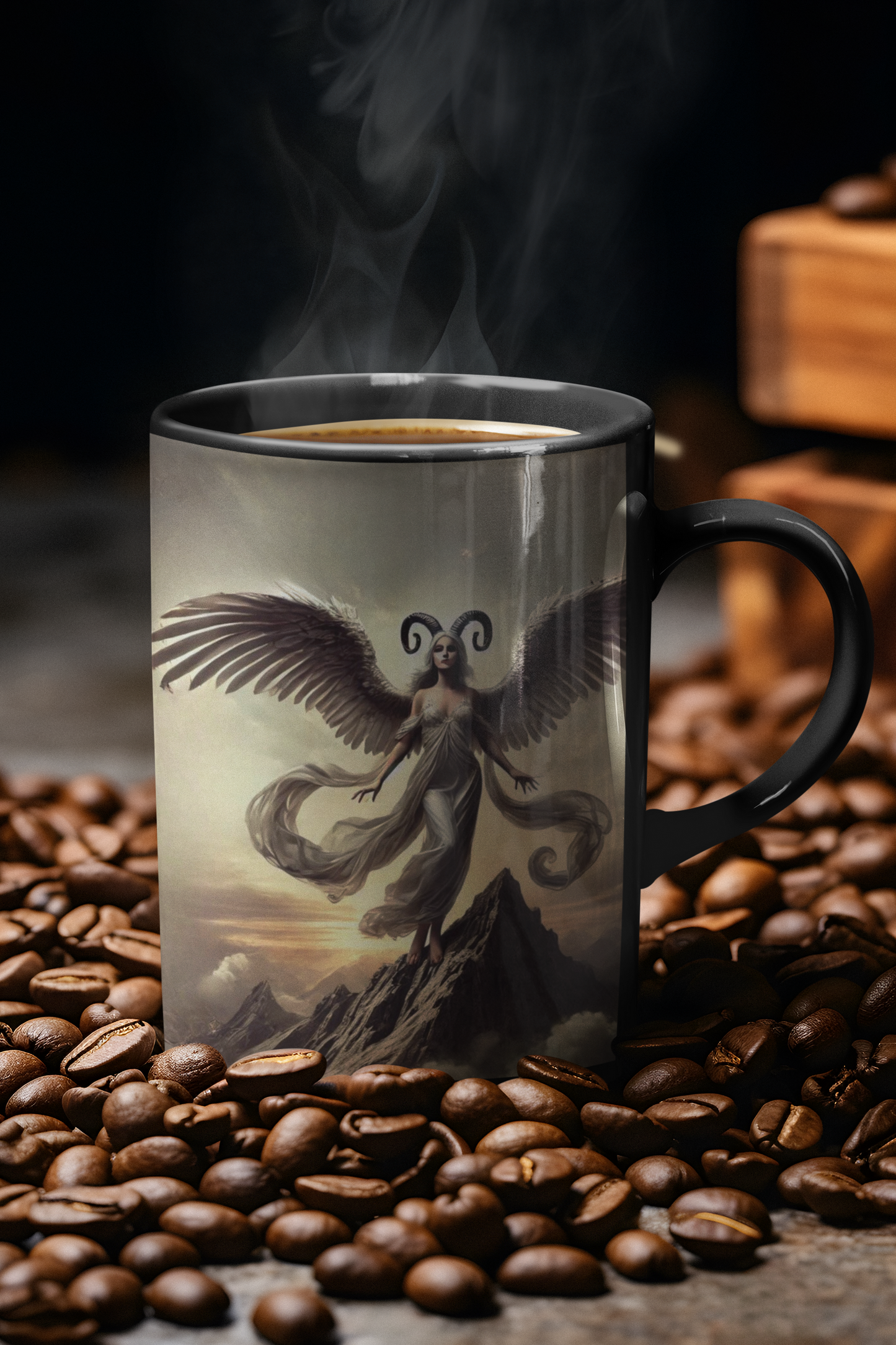 Capricorn Zodiac Angel Mug