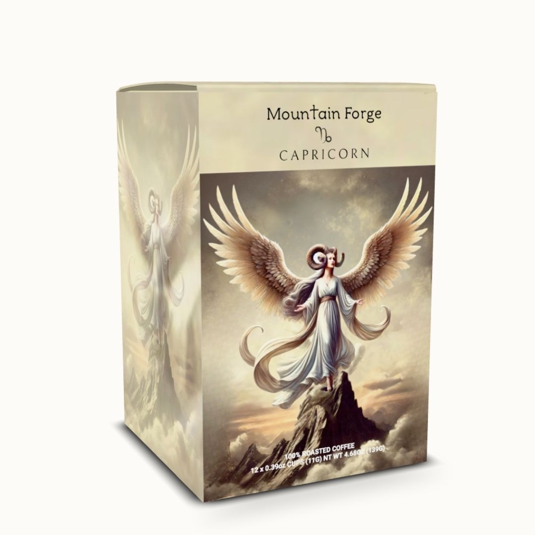 Capricorn coffee pods – Mountain Forge blend by Ethereal Realm Reserve 