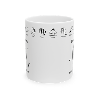 Ethereal Realm Reserve B&W Zodiac Signs Mug