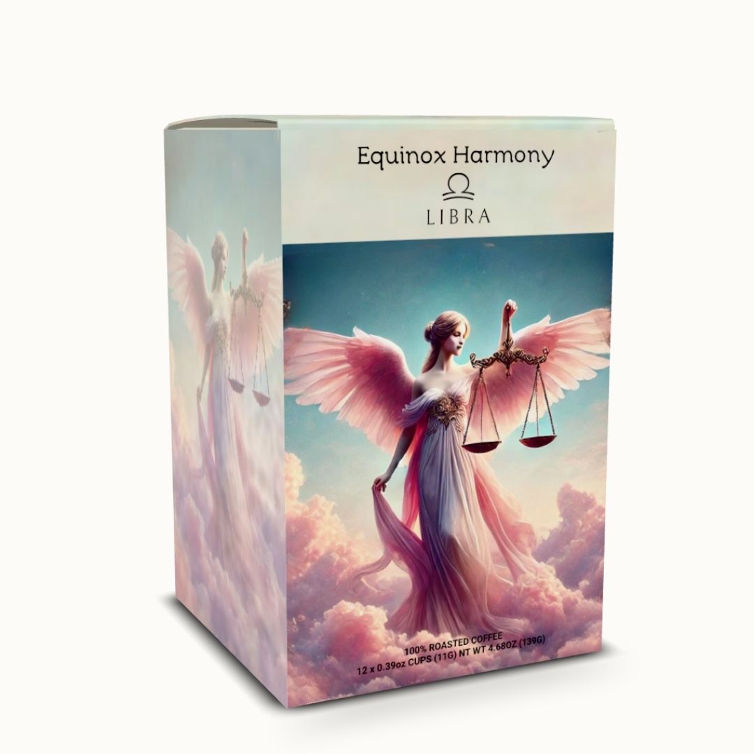 Libra coffee pods – Equinox Harmony blend by Ethereal Realm Reserve 