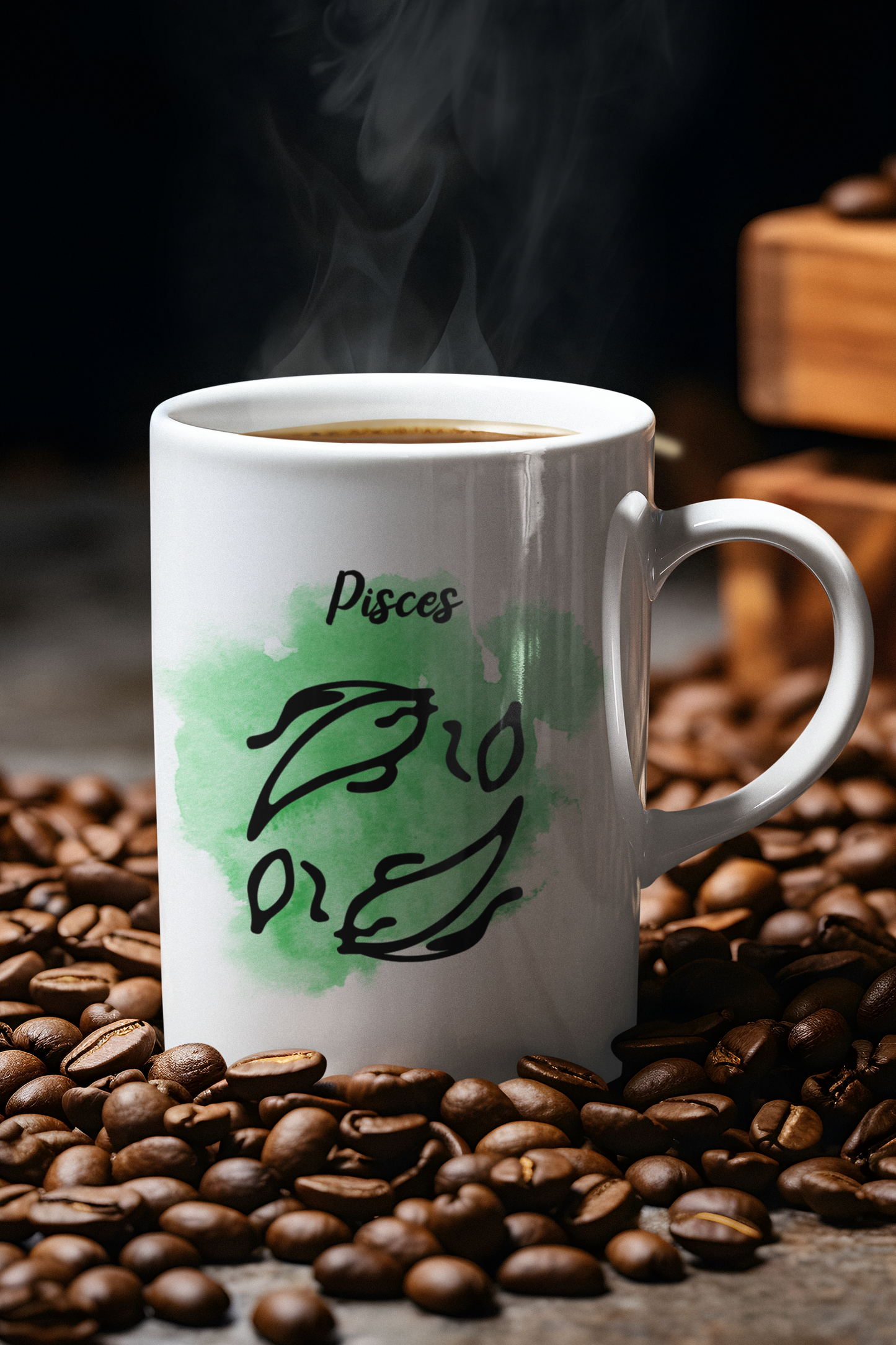 Pisces Cosmic Minimalist Zodiac Mug