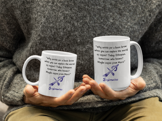 Sagittarius Watercolor Sign Mug-Ethereal Realm Reserve