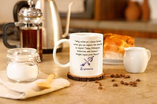 Sagittarius Watercolor Sign Mug-Ethereal Realm Reserve