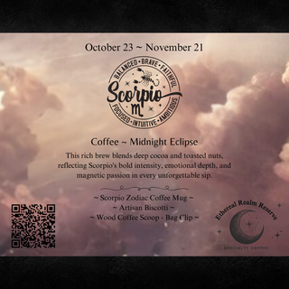 Scorpio Cosmic Minimalist Gift Box-Ethereal Realm Reserve