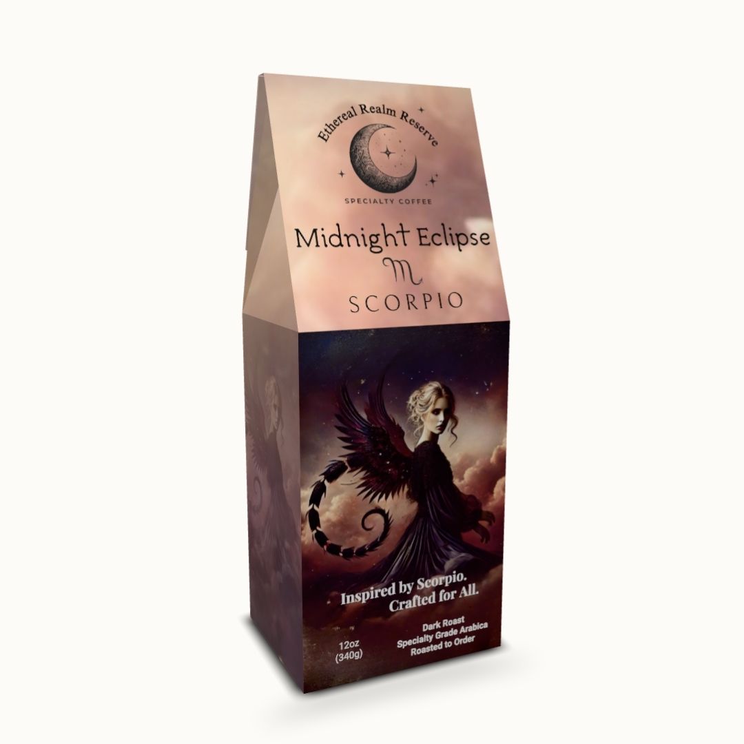 Scorpio coffee – Midnight Eclipse blend by Ethereal Realm Reserve 