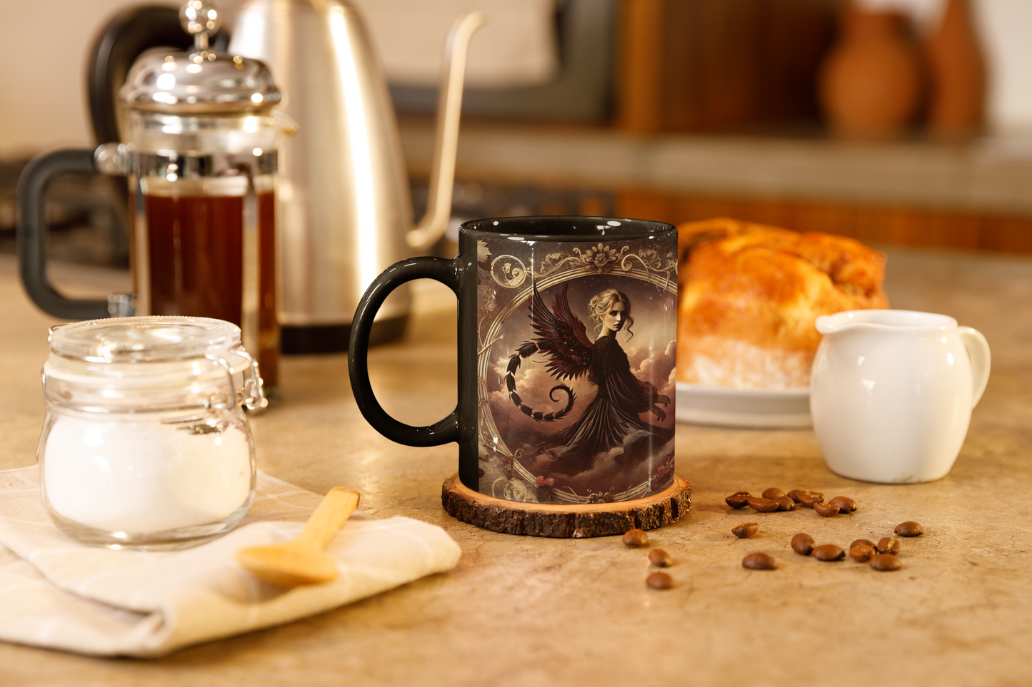 Scorpio Zodiac Angel Mug