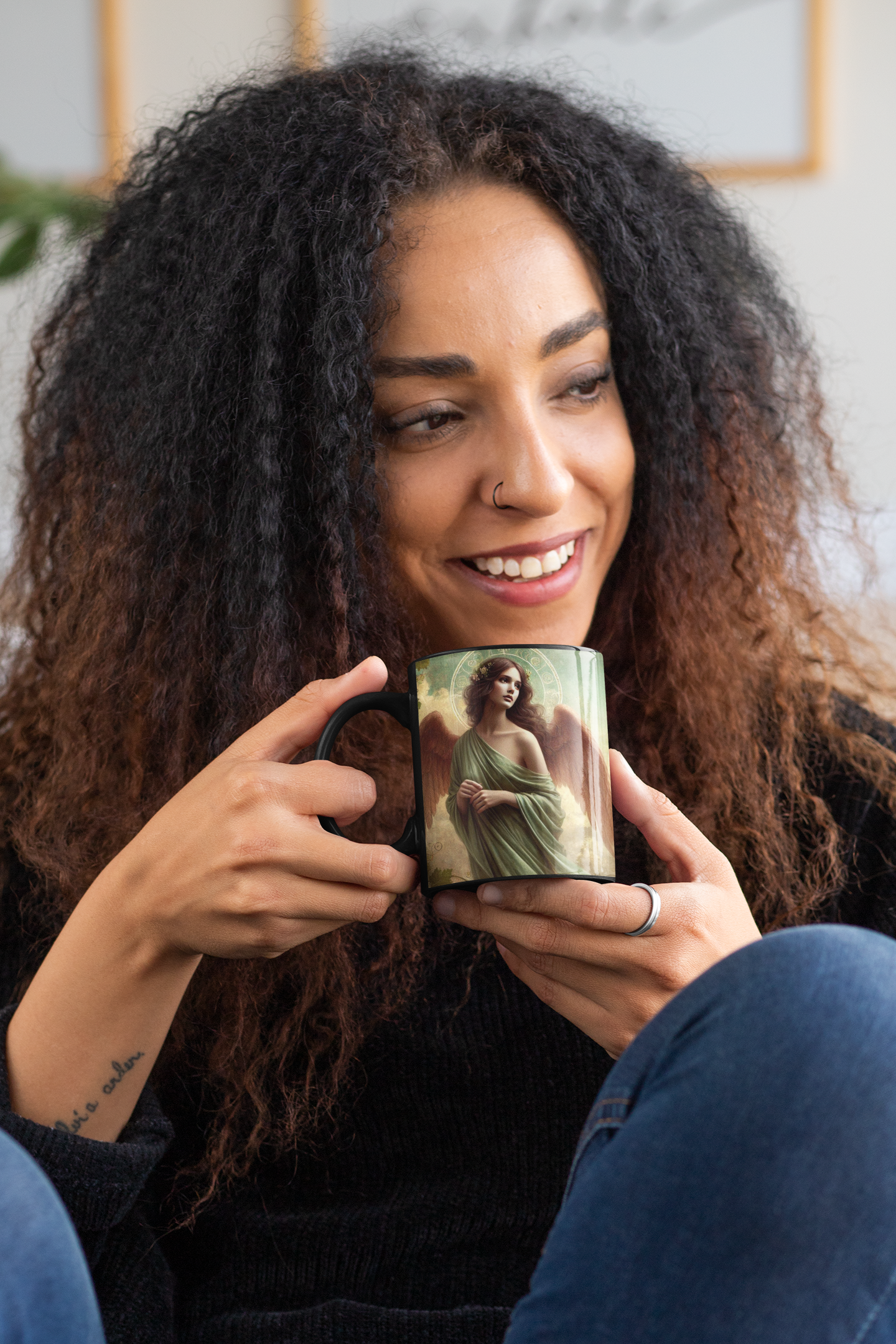 Taurus Zodiac Angel Mug