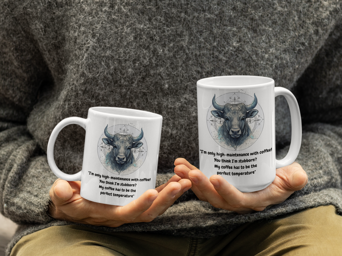 Taurus Cosmic Zodiac Mug