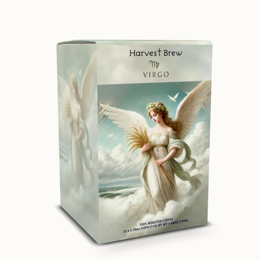 Virgo coffee pods – Harvest Brew blend by Ethereal Realm Reserve 