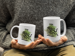 Virgo Cosmic Minimalist Zodiac Mug