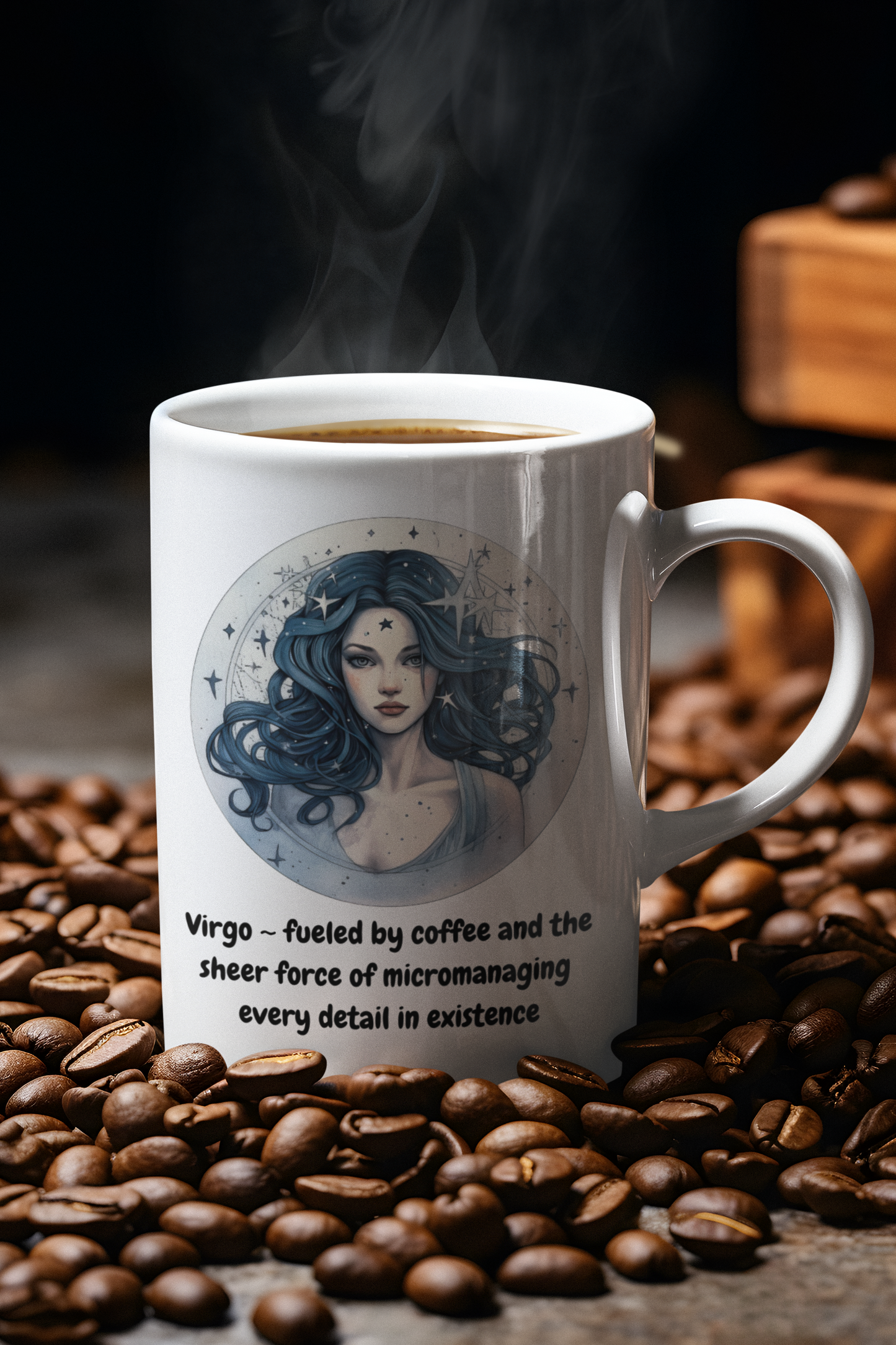 Virgo Cosmic Zodiac Mug