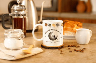 Ethereal Realm Reserve Angel Moon Watercolor Signs Mug