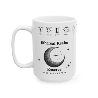 Ethereal Realm Reserve B&W Zodiac Signs Mug